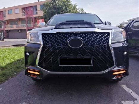 TOYOTA HILUX VIGO (2012-2015) IÇIN UYUMLU LEXUS ÖN TAMPON+PANJUR
